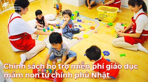 Chính phủ Nhật Bản đưa chính sách hỗ trợ miễn phí cho giáo dục mầm non