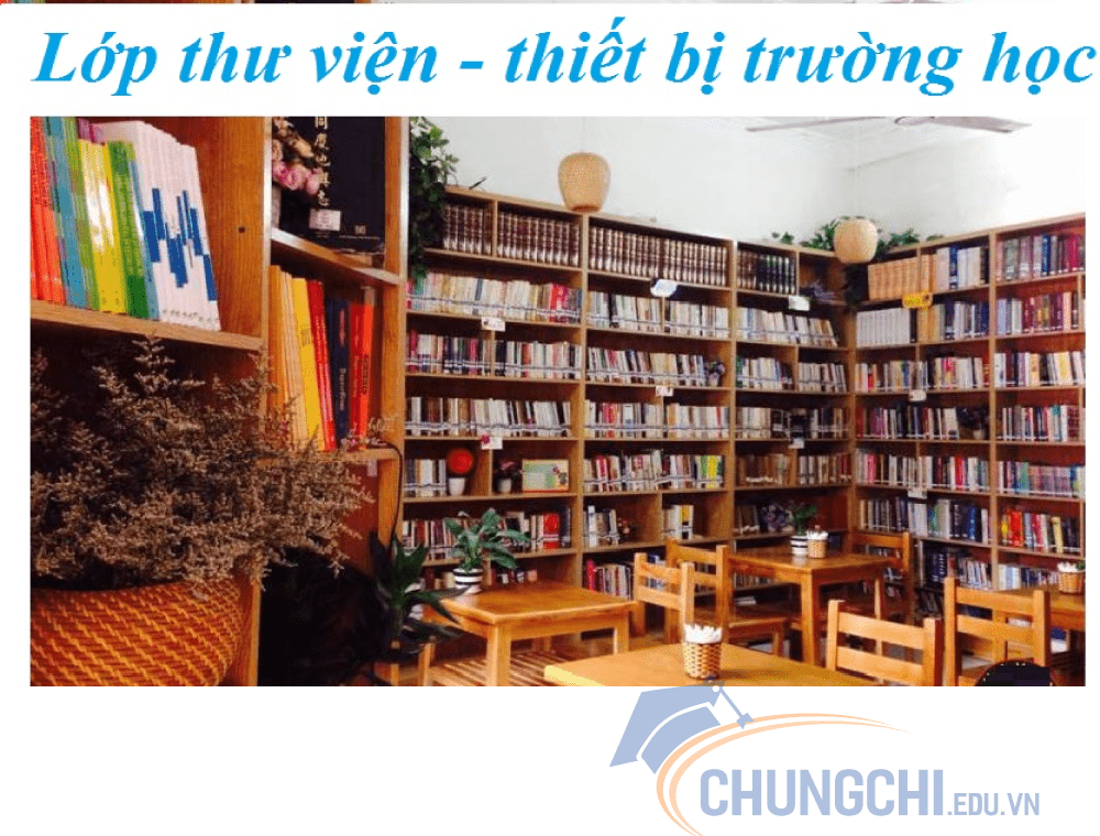 Đào tạo sơ cấp chứng chỉ ngành thư viện thiết bị trường học tại tphcm