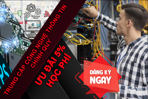 Học trung cấp công nghệ thông tin chính quy tại tphcm 2020